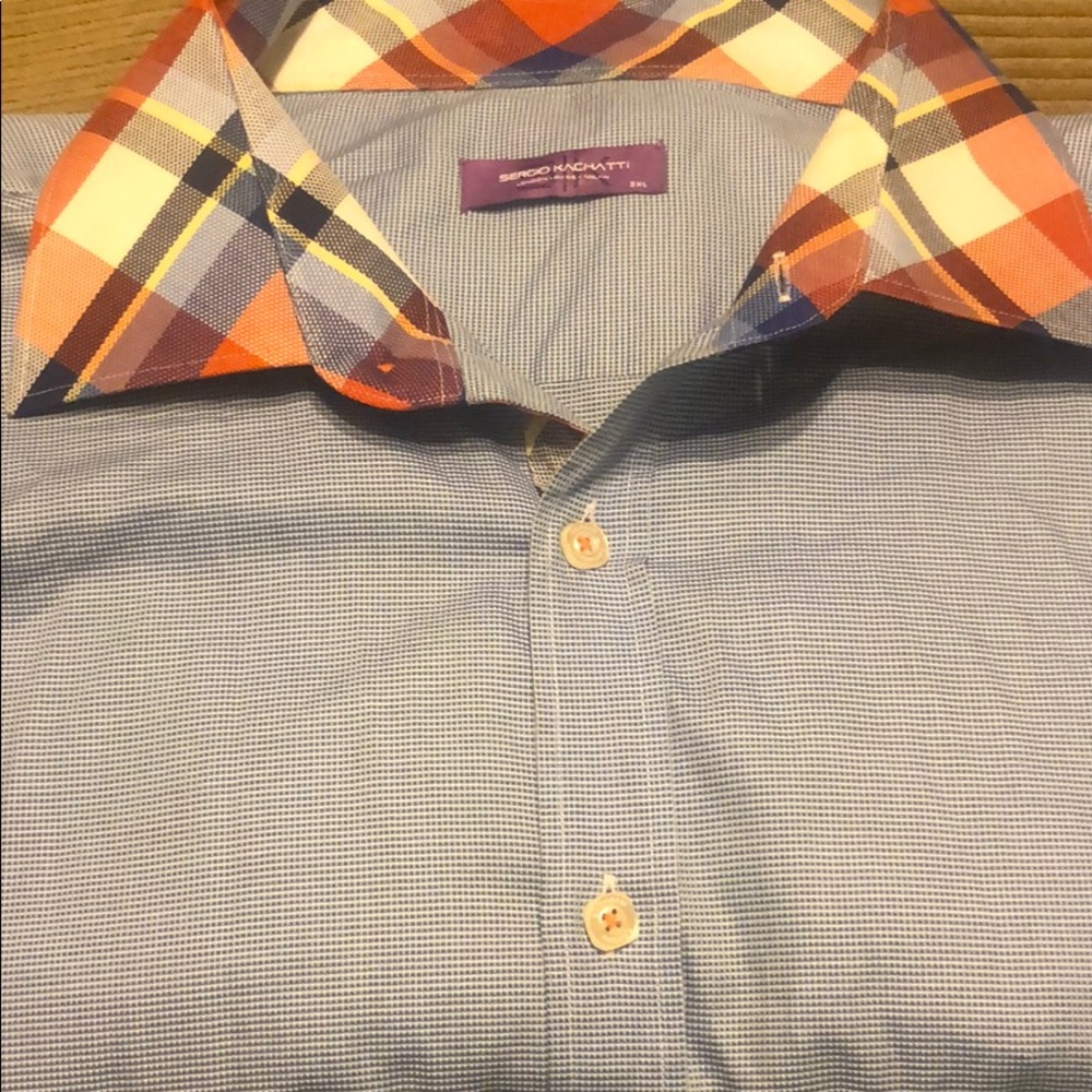 Sergio Kachatti- Short Sleeve dress shirt